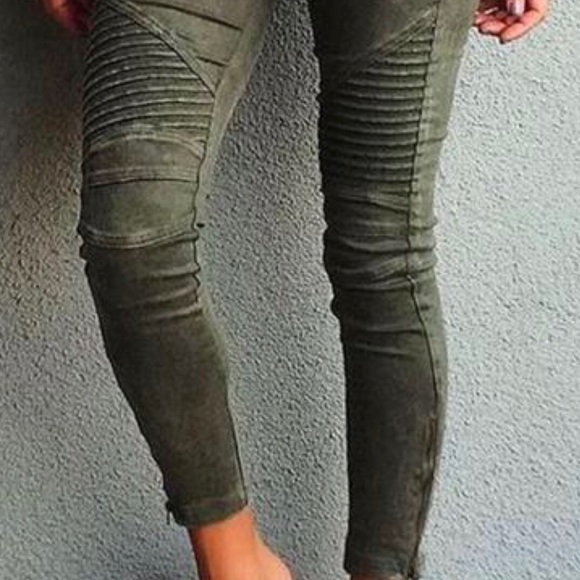 boya pleat jeggings amazon